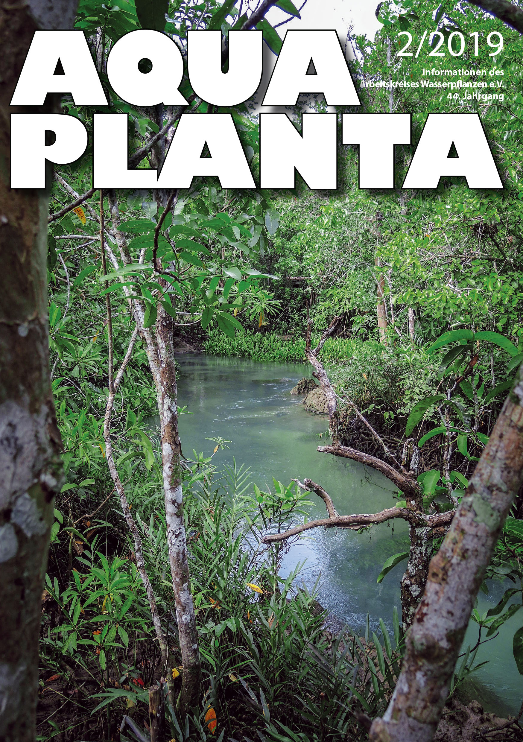 Titelseite der Aqua Planta 2-2019