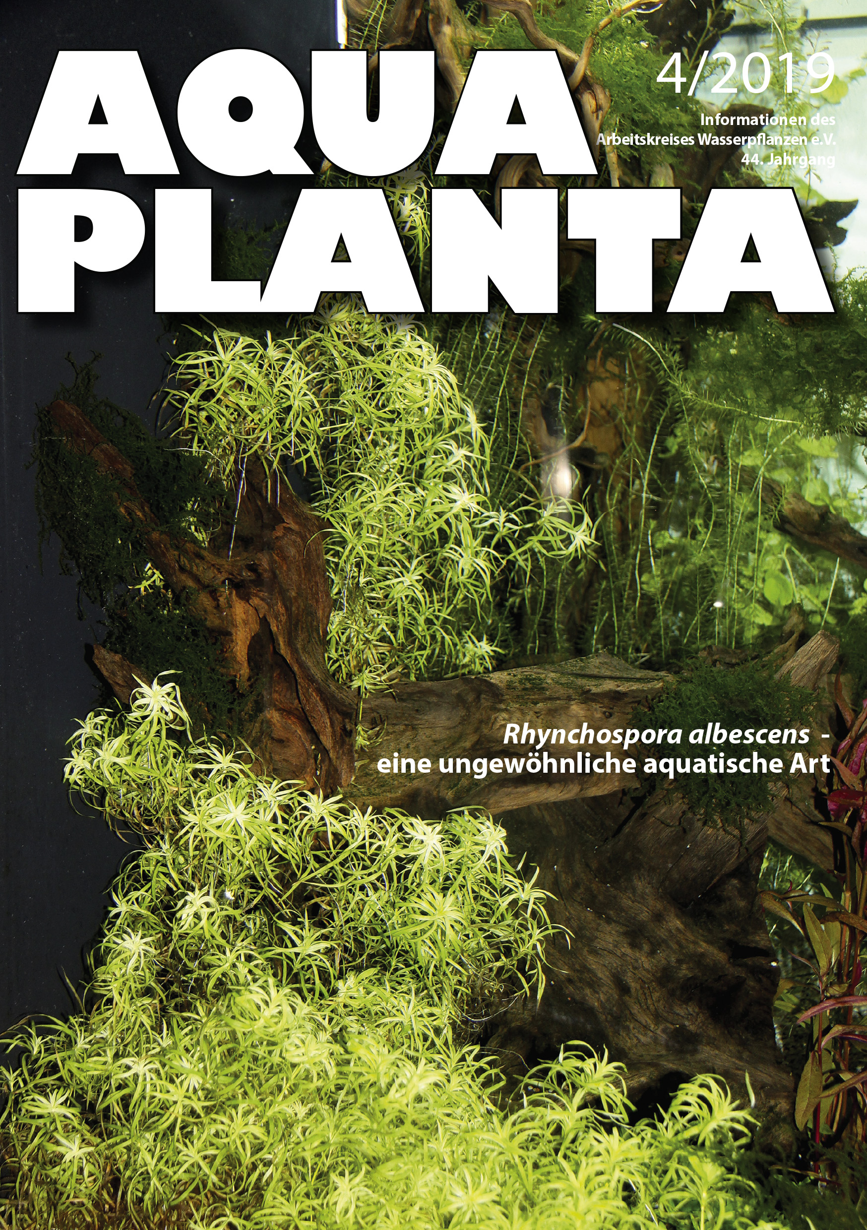 Titelseite der Aqua Planta 4-2019
